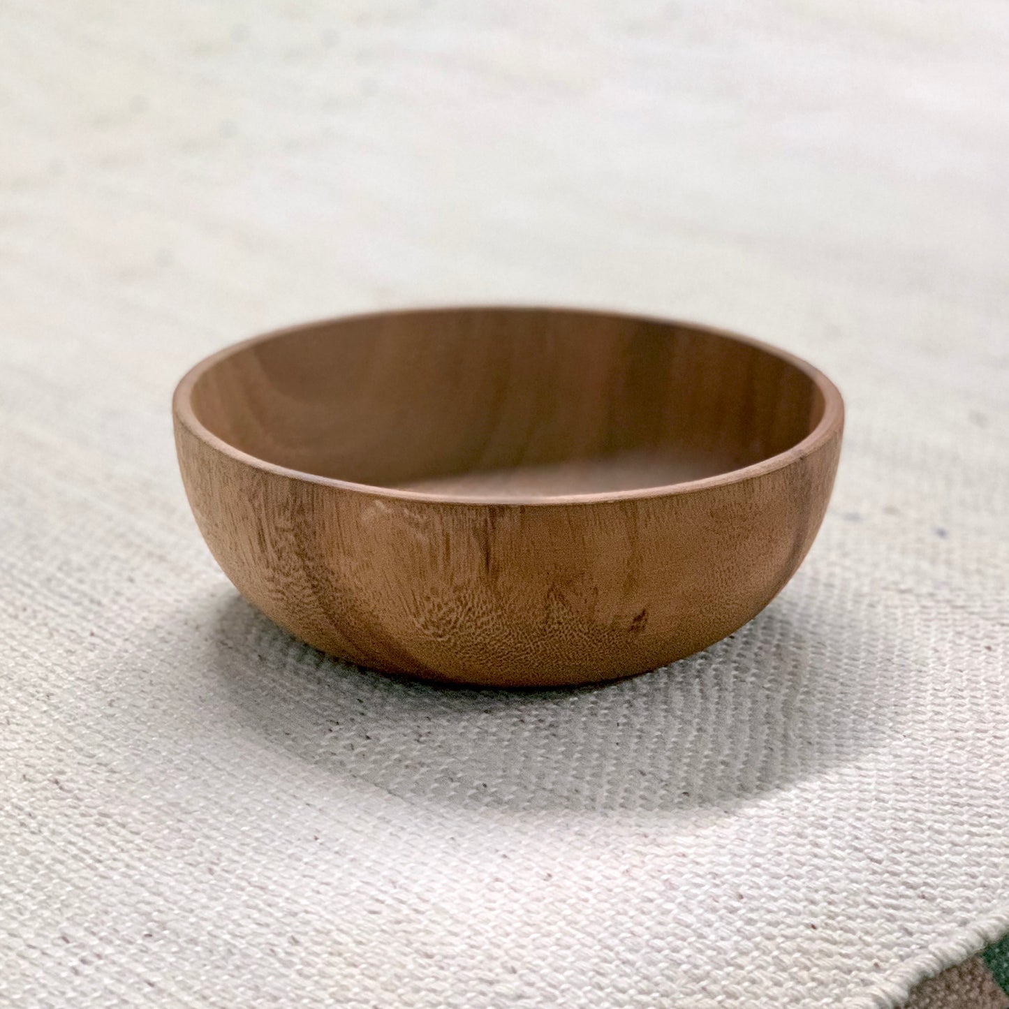Handmade Natural Acacia Wood Salad and Fruit Wooden Bowl (8.5x8.5x3)