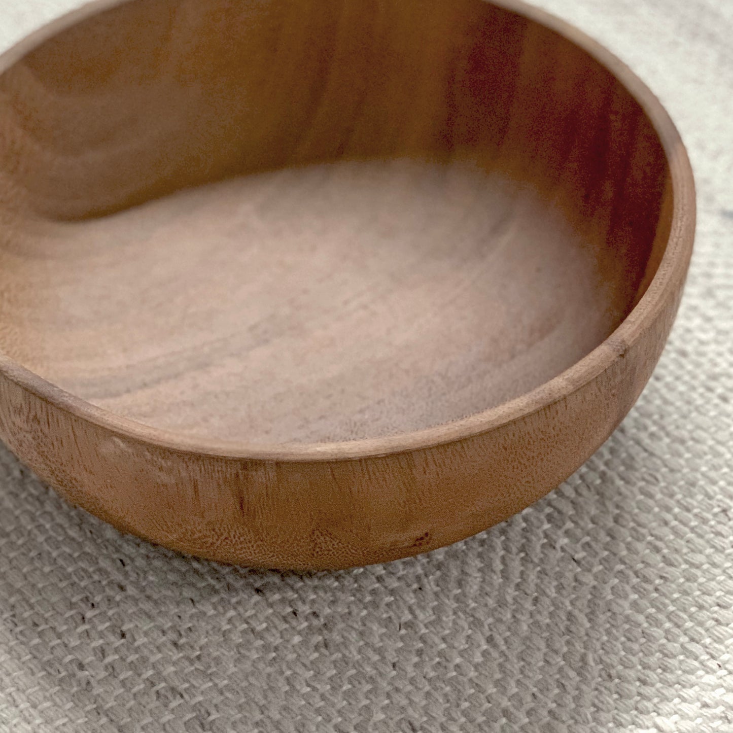 Handmade Natural Acacia Wood Salad and Fruit Wooden Bowl (8.5x8.5x3)